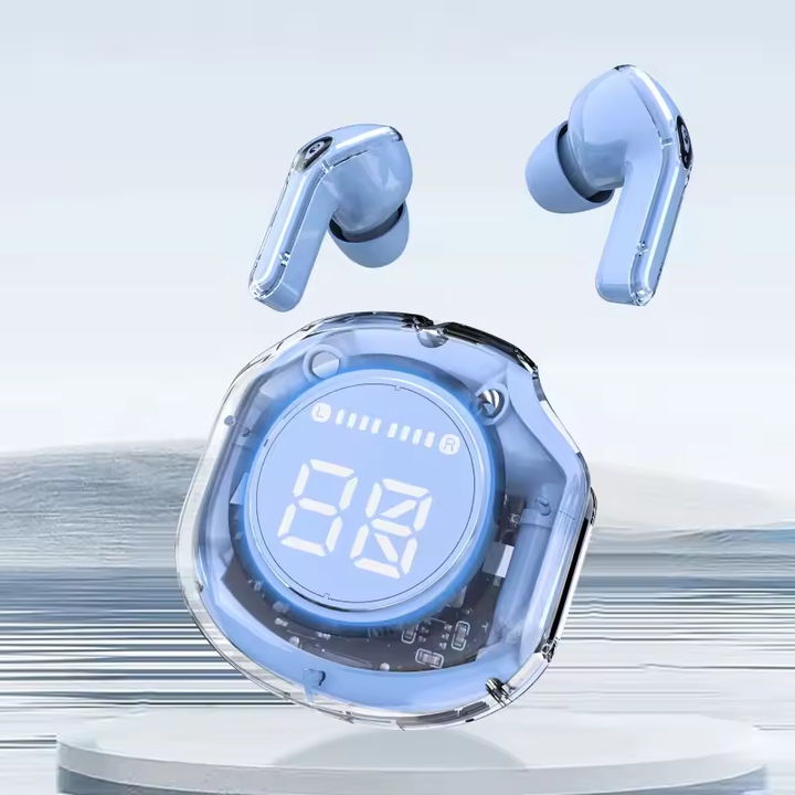 Air39 TWS – Écouteurs Sans Fil Transparente Cristal | Ultrapods Pro
